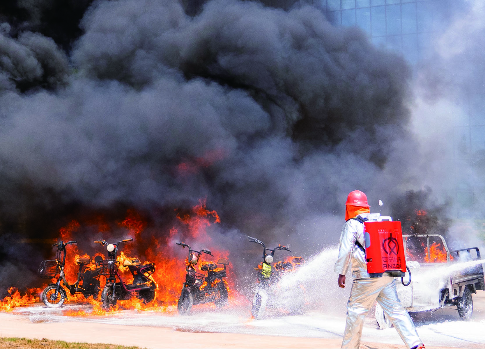 Lithium Battery Fire Test | Anzon Aerogel Fire Safety