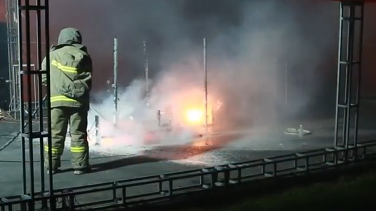 lithium battery fire test2