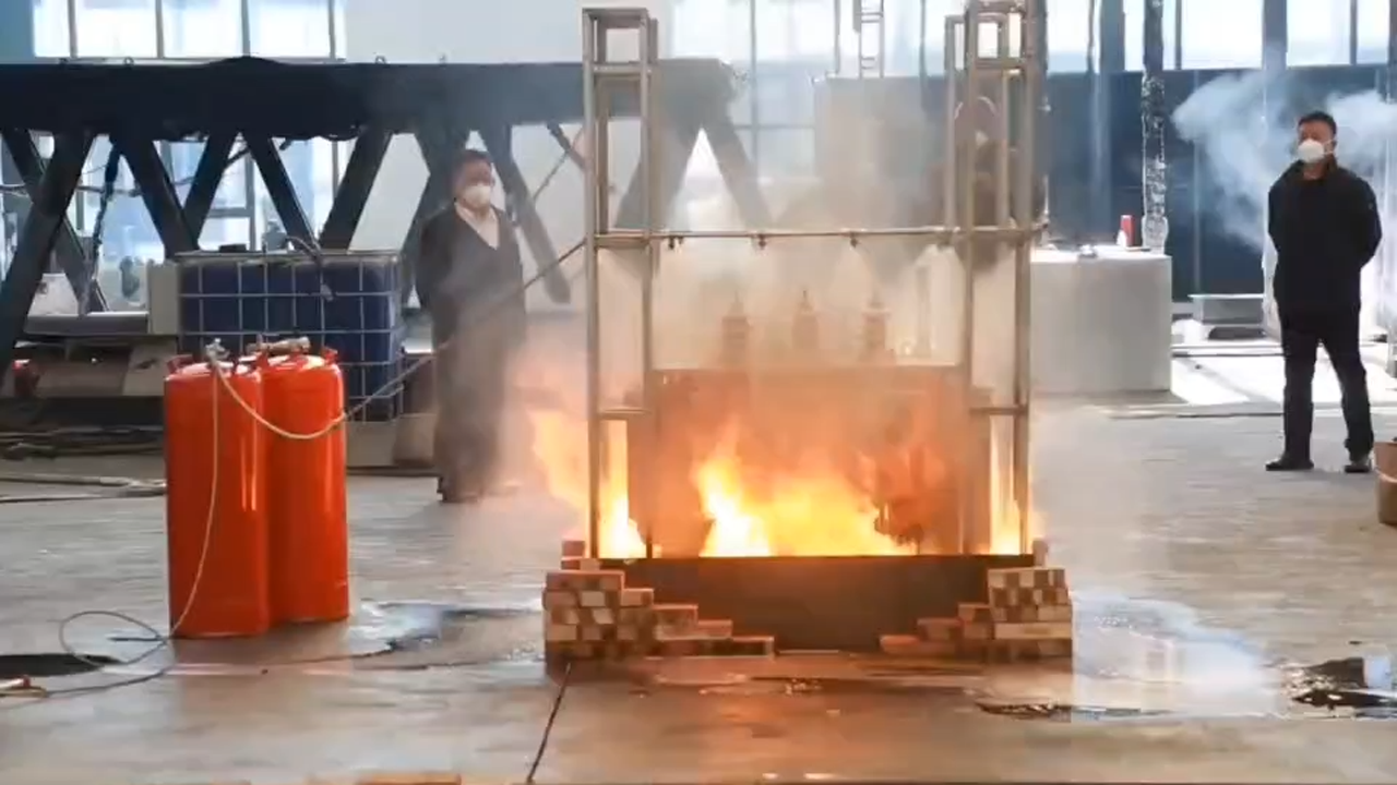 transformer fire test3