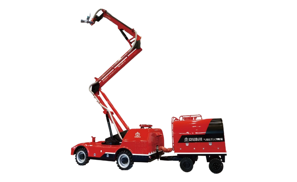 高喷灭火机器人